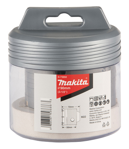 כוס קידוח TCT לפטישון SDS PLUS 72X50X90 לבלוקים MAKITA