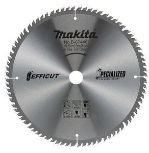 להב TCT למסור פנדל EFFICUT 260X80 לעץ MAKITA