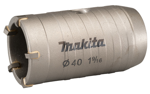 כוס קידוח TCT לפטישון SDS PLUS 72X50X40 לבלוקים MAKITA
