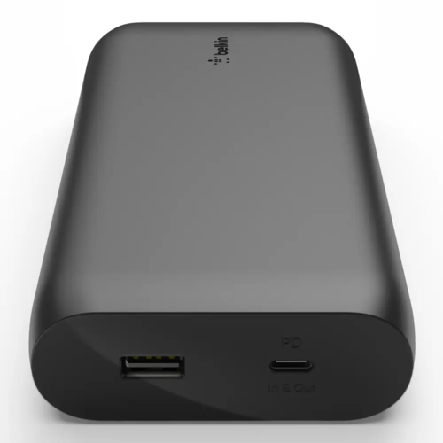 מטען נייד לטעינה מהירה Belkin BOOST CHARGE Power Bank 20K USB-C PD 20000mAh שחור