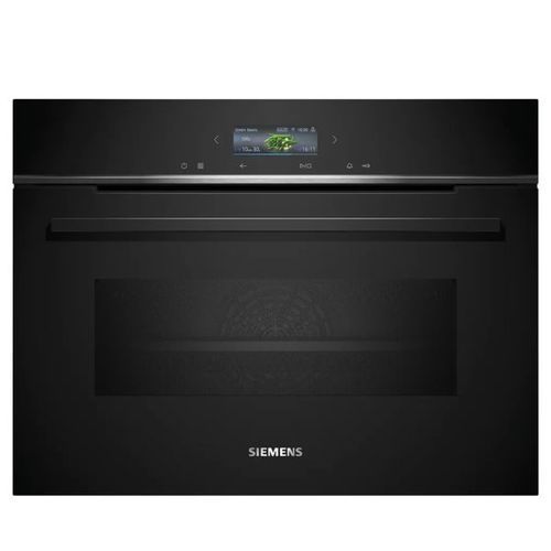 תנור בנוי 45 ליטר משולב מיקרוגל Siemens CM724G1B1 IQ700 שחור | גרמניה סימנס