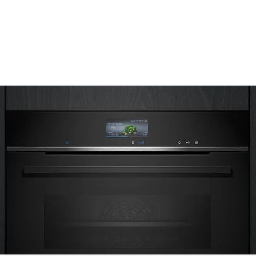 תנור בנוי משולב אידוי 71 ליטר Siemens HS736G1B1 שחור סימנס