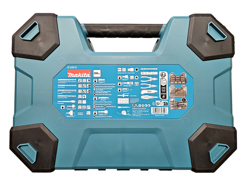 סט מקדחים וביטים HD 200 חלקים MAKITA