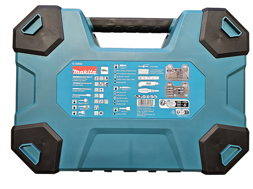 סט מקדחים וביטים HD 104 חלקים MAKITA
