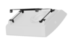 תושבת התקנה לתקרה עבור NOBA8(A) גרסה שחורה AUDAC MBK410C/B