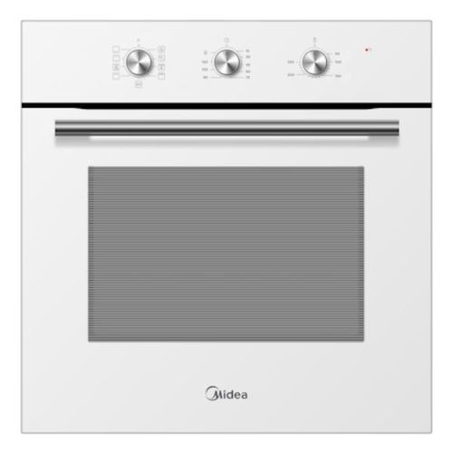 תנור בנוי 70 ליטר Midea 65DME30004W 6772 זכוכית לבנה מידאה