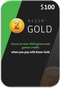 קוד כרטיס 100$ Razer Gold
