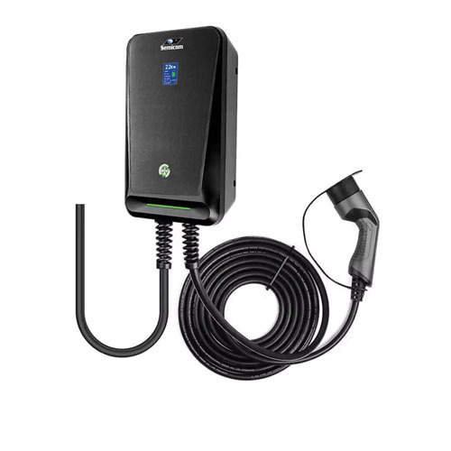 עמדת טעינה לרכב חשמלי Semicom SE-EVC-22-APP HQ PRO1 סמיקום