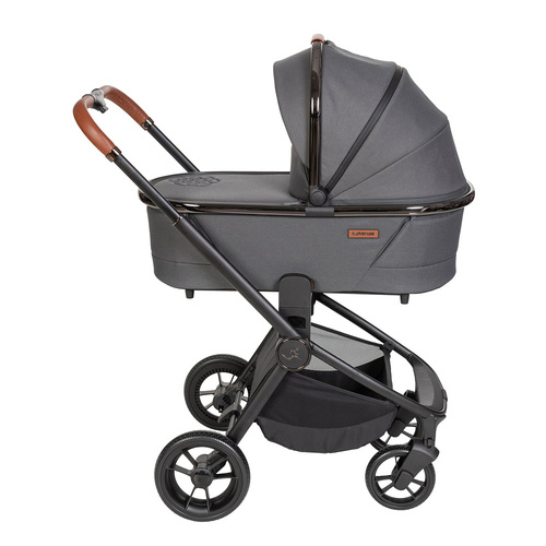 עגלת SPORTLINE PL 2024 אפור ידית חומה