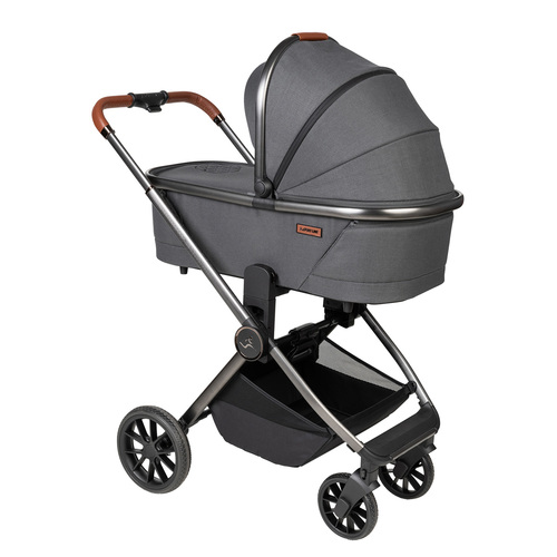 עגלת ספורטליין 2024-CIELO PRO LUXURY צבע אפור 