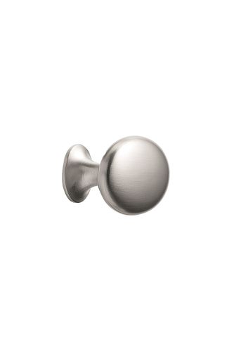 ידית כפתור Oval Simple ניקל מט מוברש - 52506 