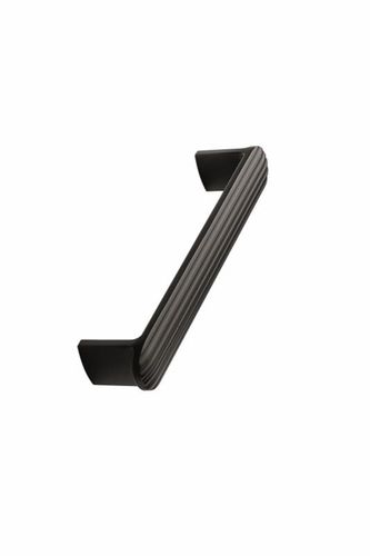 ידית Fluted שחור מט - 128 מ