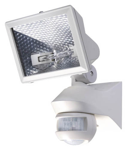 LUXA-102 – פנס הלוגן דקורטיבי 150W או 500W, עם גלאי תנועה איכותי