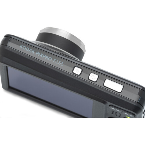 מצלמה קומפקטית קודאק צבע שחור Kodak Pixpro FZ55ברפאלי - refali.co.il