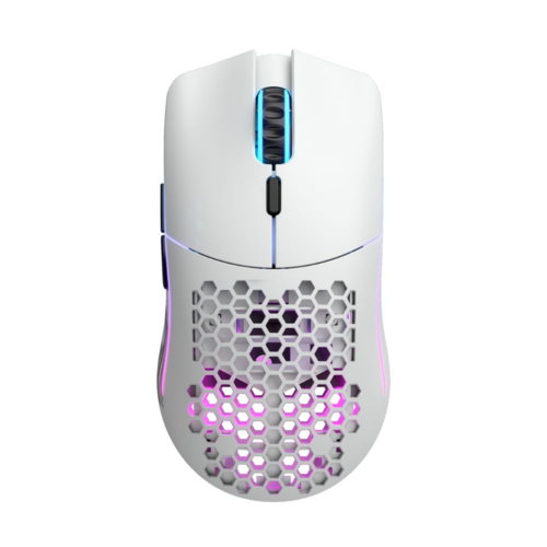 עכבר גיימינג אלחוטי Glorious Model O Minus Wireless לבן
