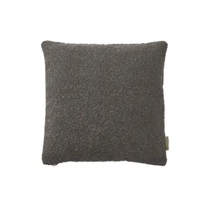 כרית מילוי נוצות 40X40 חומה BOUCLE mulch