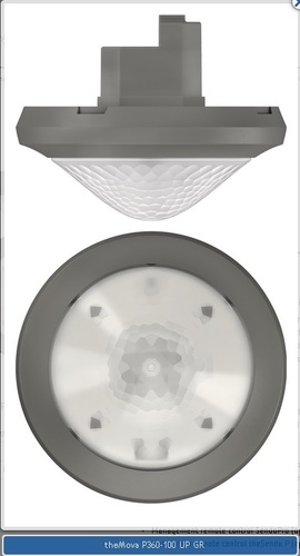 theMova-P360 – גלאי תנועה דקורטיבי,להתקנה תקרתית עד 10 מ’ גובה. 360 מעלות. 230VAC