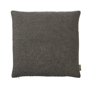 כרית מילוי נוצות 50X50 חומה BOUCLE mulch