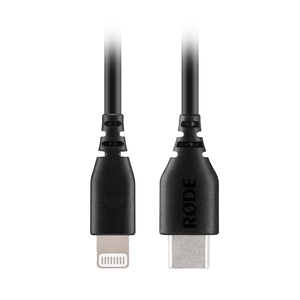  כבל USB-C ל- Lightning באורך 30 ס"מ RODE SC21