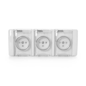 שקע מוגן מים SUPER WP3 IP65