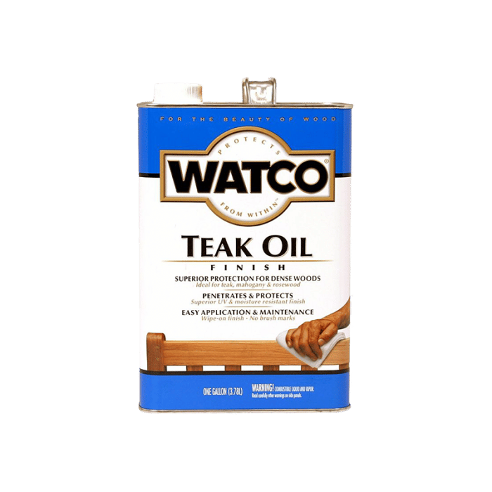 שמן טיק לחידוש רהיטי גן 475 מ"ל - וואטקו WATCO 