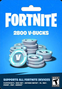 Fortnite - 2800 V-Bucks Gift Card