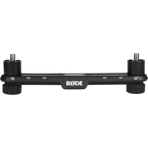  סטנד מתאם לזוג מיקרופונים Rode Stereo Bar
