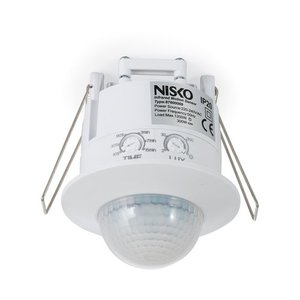  גלאי תנועה תקרתי תחת הטיח 12 מטר לבן ST41C 