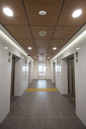  גלאי תנועה תקרתי תחת הטיח 12 מטר לבן ST41C 