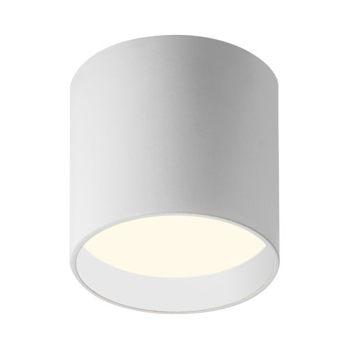  צמוד תקרה צילינדר לבן EMMA 8W 3CCT 