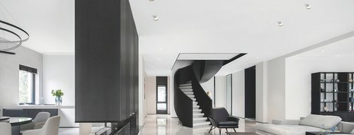  צמוד תקרה צילינדר שחור EMMA 8W 3CCT 