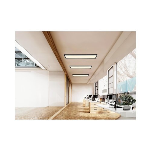  פאנל לד על הטיח שחור YUVAL 72W 30X120CM 3CCT    