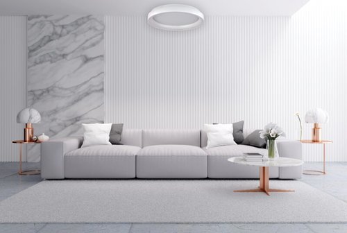  צמוד תקרה לבן RING-S 60W 78CM 3CCT  