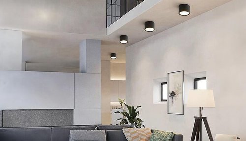  צמוד תקרה צילינדר לבן ONYX 14W 3CCT 