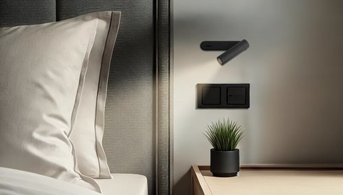  מנורת קריאה STORY 3.6W גוף לבן אור חם 