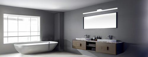  תאורת מראה גוף לבן SPLASH IP44 28W 3CCT  