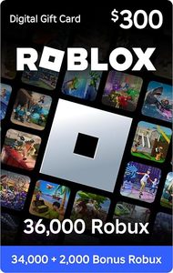 כרטיס Roblox Digital Gift Card 36000 Robux