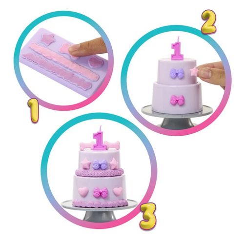 בובת ברבי קולור רביל משנה צבעים עם 10 הפתעות מסדרת מסיבת יום ההולדת