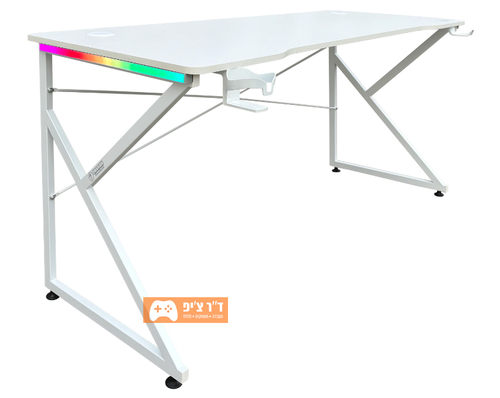 DRAGON שולחן גיימינג תאורת RGB אורך 150 ס