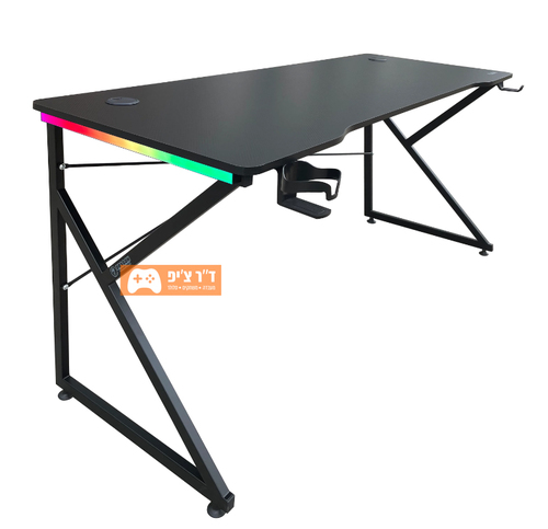 DRAGON שולחן גיימינג תאורת RGB אורך 150 ס