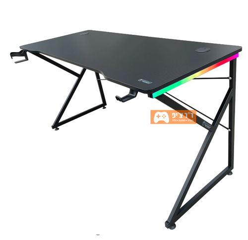 DRAGON שולחן גיימינג תאורת RGB אורך 150 ס