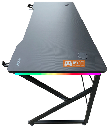 DRAGON שולחן גיימינג תאורת RGB אורך 150 ס