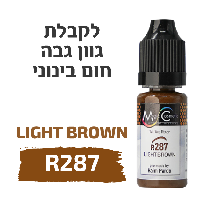 פיגמנט R287 מיקרובליידינג , פודרה והצללה