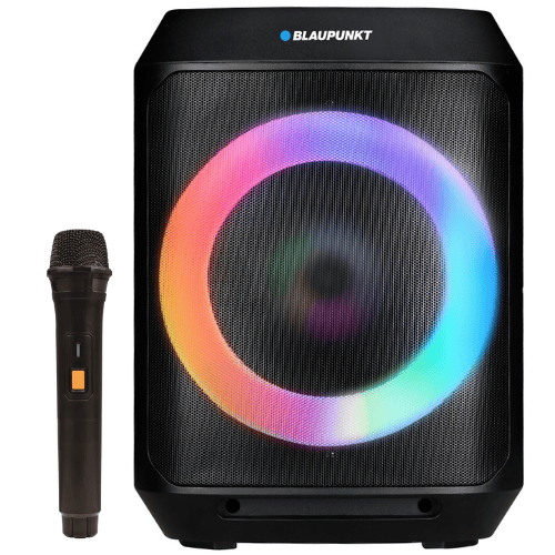 רמקול בידורית עם מיקרופון אלחוטי Blaupunkt Party Speaker 1160X