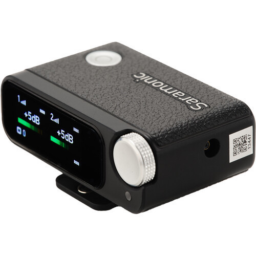 Saramonic Ultra מערכת זוג מיקרופוני דש אלחוטיים מקצועיים למצלמות וסמארטפונים