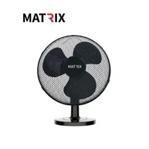מאוורר שולחני שחור 16 אינץ MATRIX