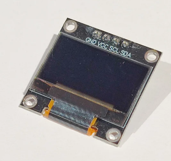 מסך LCD OLED לארדואינו "0.96 עם פינים מולחמים