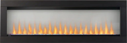 קמין חשמלי דו-צדדי NAPOLEON CLEARion Elite 60 דגם NEFBD60HE - שקוף עם מצב פרטיות, להבות LED צבעוניות וחימום לשני חדרים