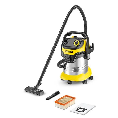 שואב אבק חוטי נגרר יבש/רטוב/מפוח דגם WD5 PREMIUM KARCHER כולל תווי קנייה על סך 1000 ש