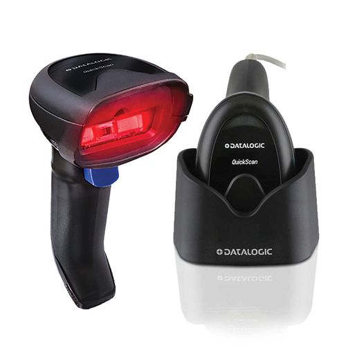 קורא ברקוד חוטי Datalogic QD2220 כולל סטנד